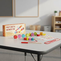Fruit Lacing Beads Set Logical Thinking Child-Centered Pattern Matching Blocks
