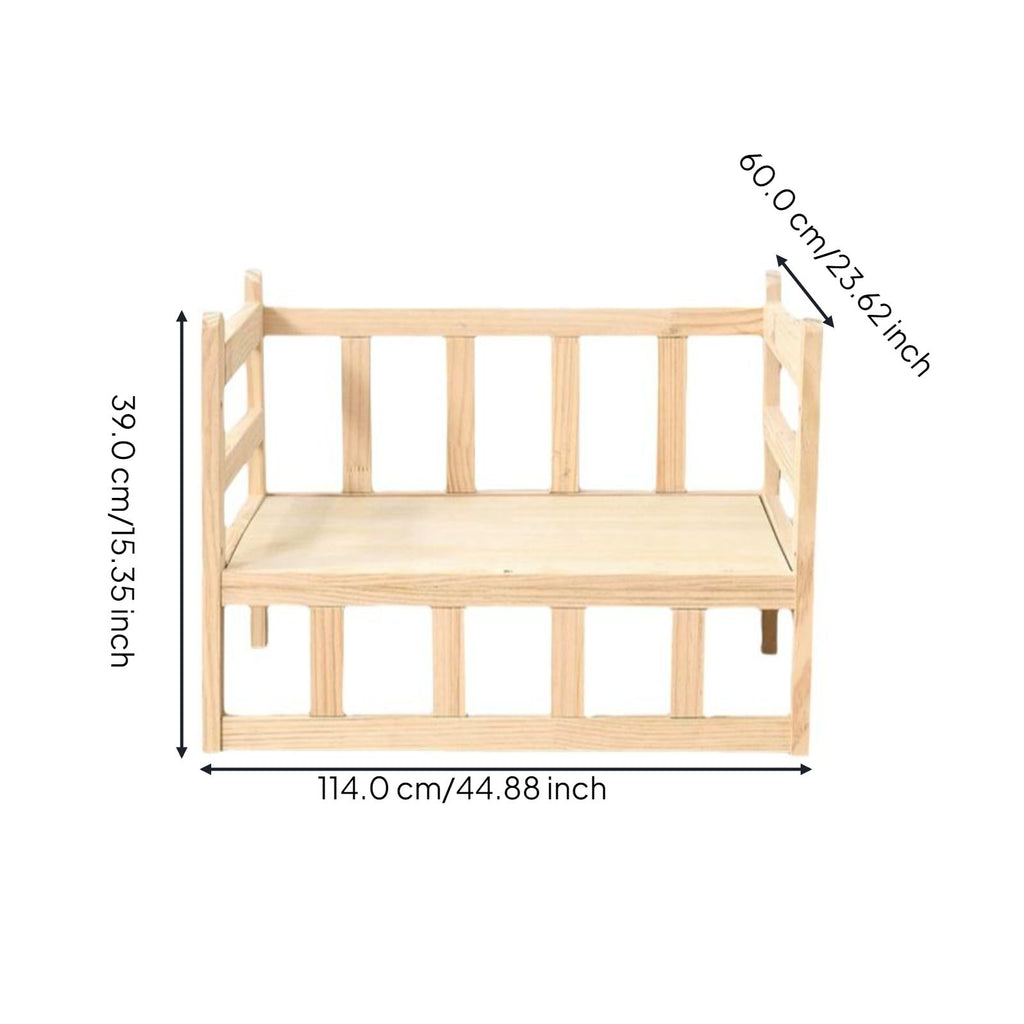 Elevated Cat Bed, Pet Cot, Washable, Calming, Indoor Pad