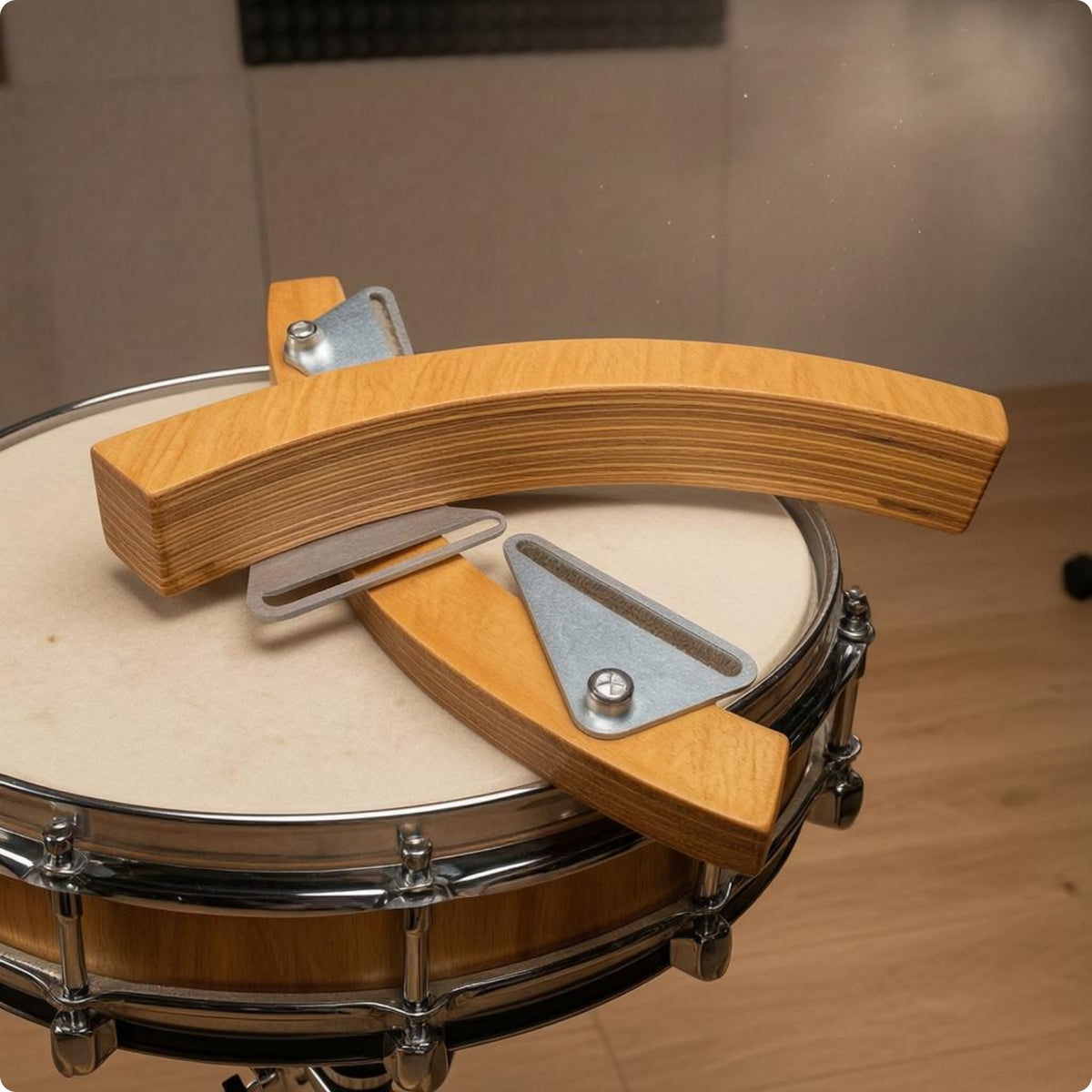 Snare Rim Click Accessory Curved Music Gear Easy to Install