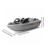 Wireless Control Racing Boat USB Charging Water Toy for Lake, Boys