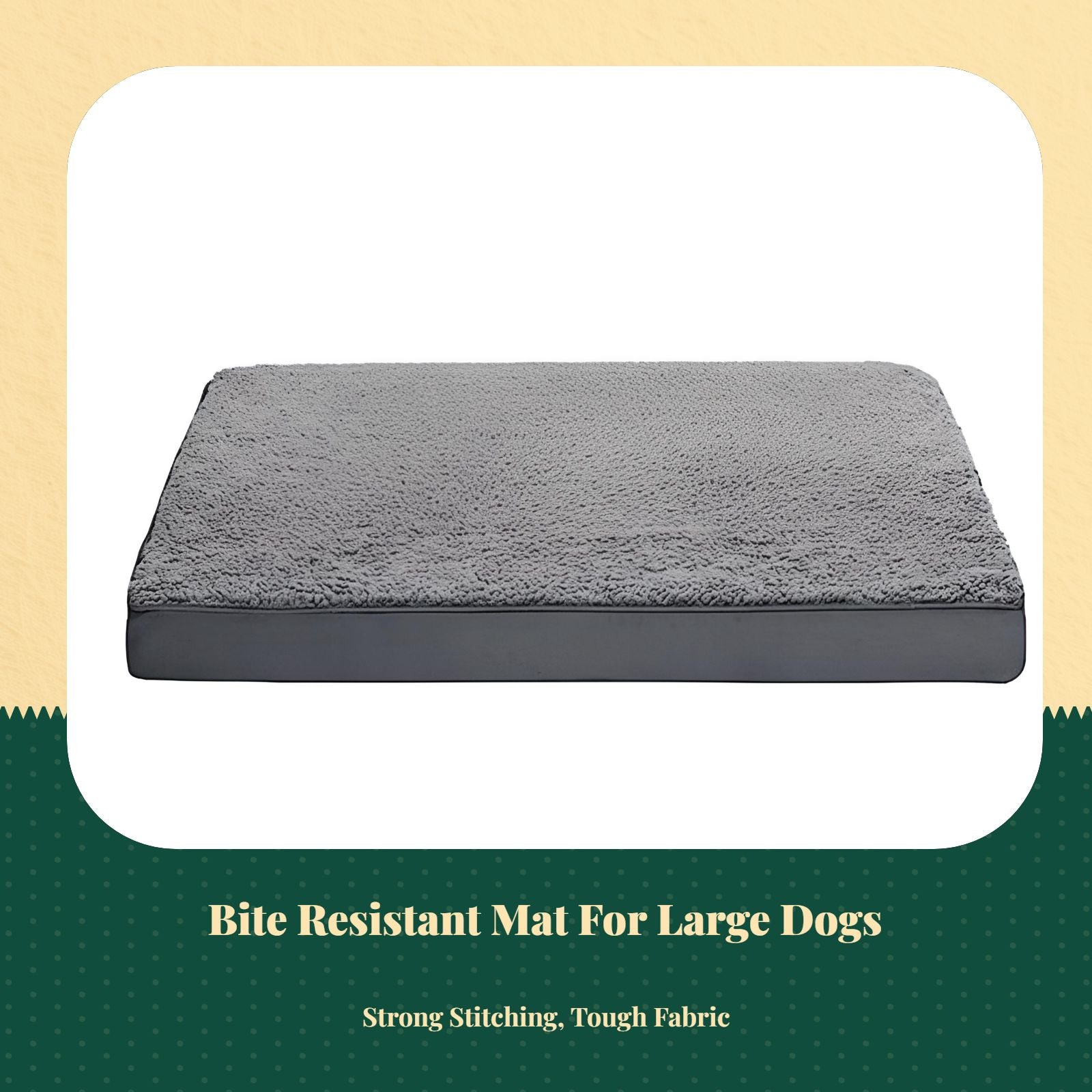 Orthopedic Dog Bed Removable Cover, Non-Slip, Joint Support