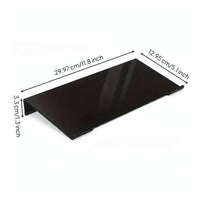 Acrylic Keyboard Riser Anti-Slip Transparent Keyboard Stand Easy to Use for Desk