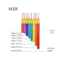 Rainbow Sound Tube Clear Tones Percussion Boomwhacker Tubes Hand Coordination Percussion Instrument for Classroom, Kindergarten