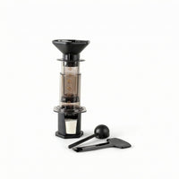 Manual Coffee Brewer Upright Clear Coffee Brewer Gilded Step Numbers Brew Gear