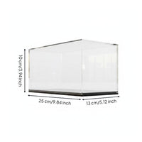 Car Model Display Case Dustproof Storage Item High Clarity for Collection Shelf