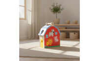 Multi-Functional Activity Block Multifunction Wooden Activity Cube All in Single Bead Box for Young Children, Kids, Preschool, Waiting Room