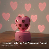 Disco Ball Bluetooth Speaker Multi-Functional Rotating Projection Light Speaker