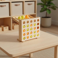 Rebound Sphere Game Interactive Play Color Sorting Toy Pattern Recognition