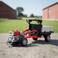 1:32 Tractor Model Sturdy Build Die-Cast Farm Tractor Press Activated for Gift