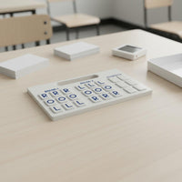 Mahjong Practice Board Portable Mahjong Charleston Practice Board Handled Design