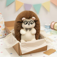 Hedgehog Soft Toy Soft Hedgehog Stuffed Creature Cuddly for Desk Decoration