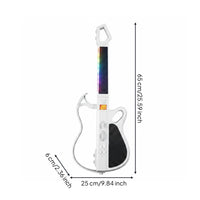 Smart Stringless Guitar Bluetooth Connectivity Light-up Learning Guitar