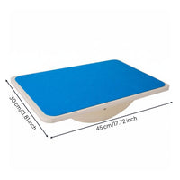 Sensory Balance Board Stretching Practice Wooden Balance Board Coordination Training Children's Toy for Kindergarten