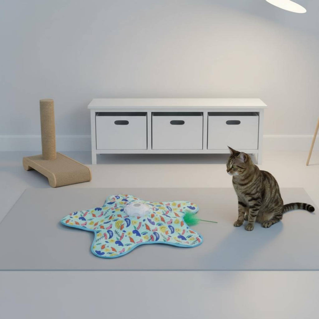 Hide and Seek Pet Toy Interactive Pet Toy Mental Stimulation for Cats