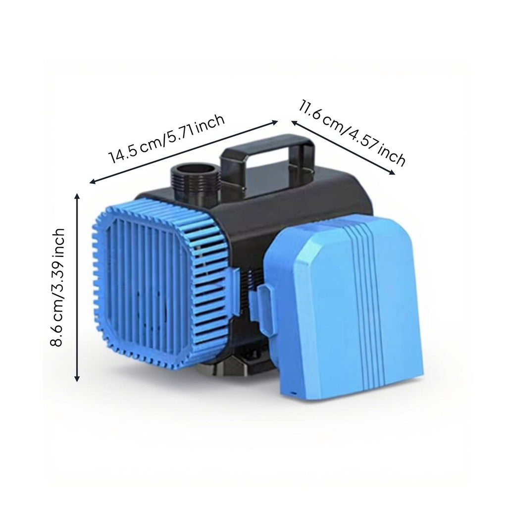 Quiet Underwater Pump for Aquariums, Ponds, Hydroponics