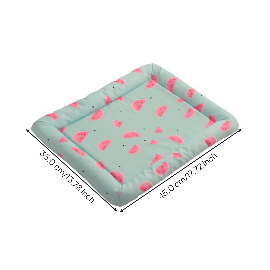 Leak-Resistant Absorbent Pet Bed Mat Round Sleeping Pad