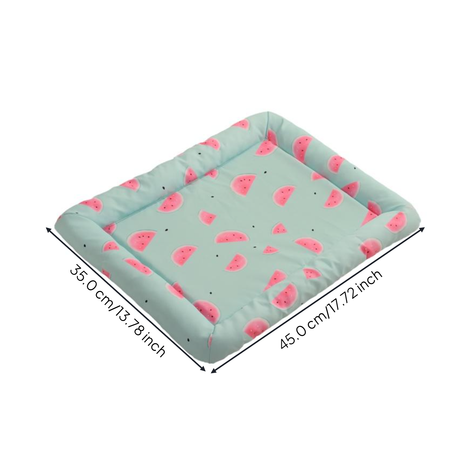 Leak-Resistant Absorbent Pet Bed Mat Round Sleeping Pad