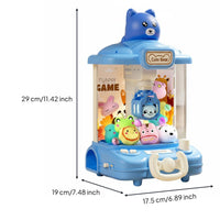 Mini Claw Machine Toy Interactive Play Doll Machine Colorful for Children