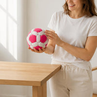 32-Panel Footbag Lightweight Soccer Hacky Sack Easy Control for Park, Yard, Kids