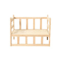 Elevated Cat Bed, Pet Cot, Washable, Calming, Indoor Pad