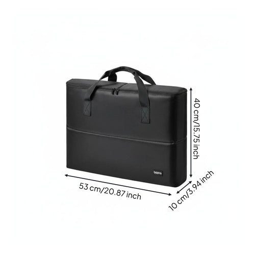 Computer Host Travel Case Portable 24 Inch Computer Bag Shock Proof for Moving