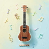 21 Inch Ukulele Easy to Play Beginner Ukulele Music Education for Learning, Kids