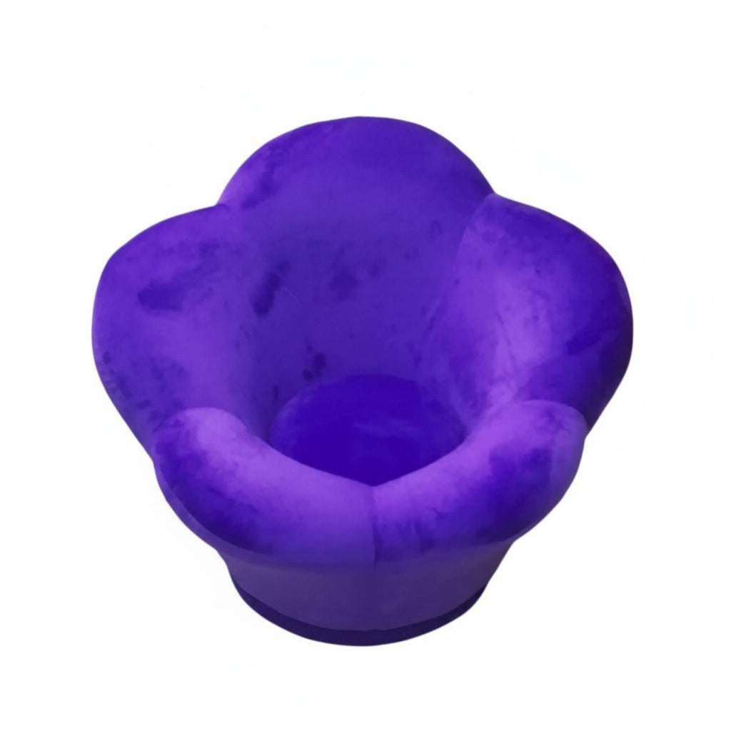 Flower-Shaped Seat leaf-shaped Backrest Plush Single-Person Chair Princess aesthetic No Assembly Required for children, Teens