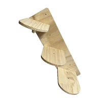 Cat Climbing Shelf Space Saving Wall-Attached Cat Shelves Modern Look Animal Habitat Accessory