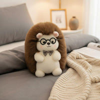 Hedgehog Soft Toy Soft Hedgehog Stuffed Creature Cuddly for Desk Decoration