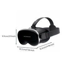 3D Movie Headset Adjustable VR Headset Anti-Blue Light for Gamers