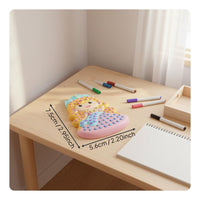 Dot Bead Art Kit No Glue Needed Bead Dotting Pen Toy Hands-On Activity for Girls