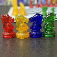 3 or 4 Player Chess Set Easy to Keep 4 Player Chess Set for Tabletop