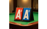 Guandan Score Board Spiral Binding Flip Score Board Red and Blue Cards