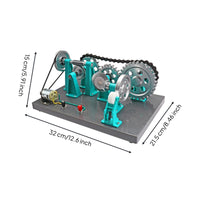 Gear Drive Model Visual Demonstration Chain Drive Model Easy to Use