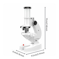 1200x Microscope Biology Experiment Kids Microscope Toy for Classroom