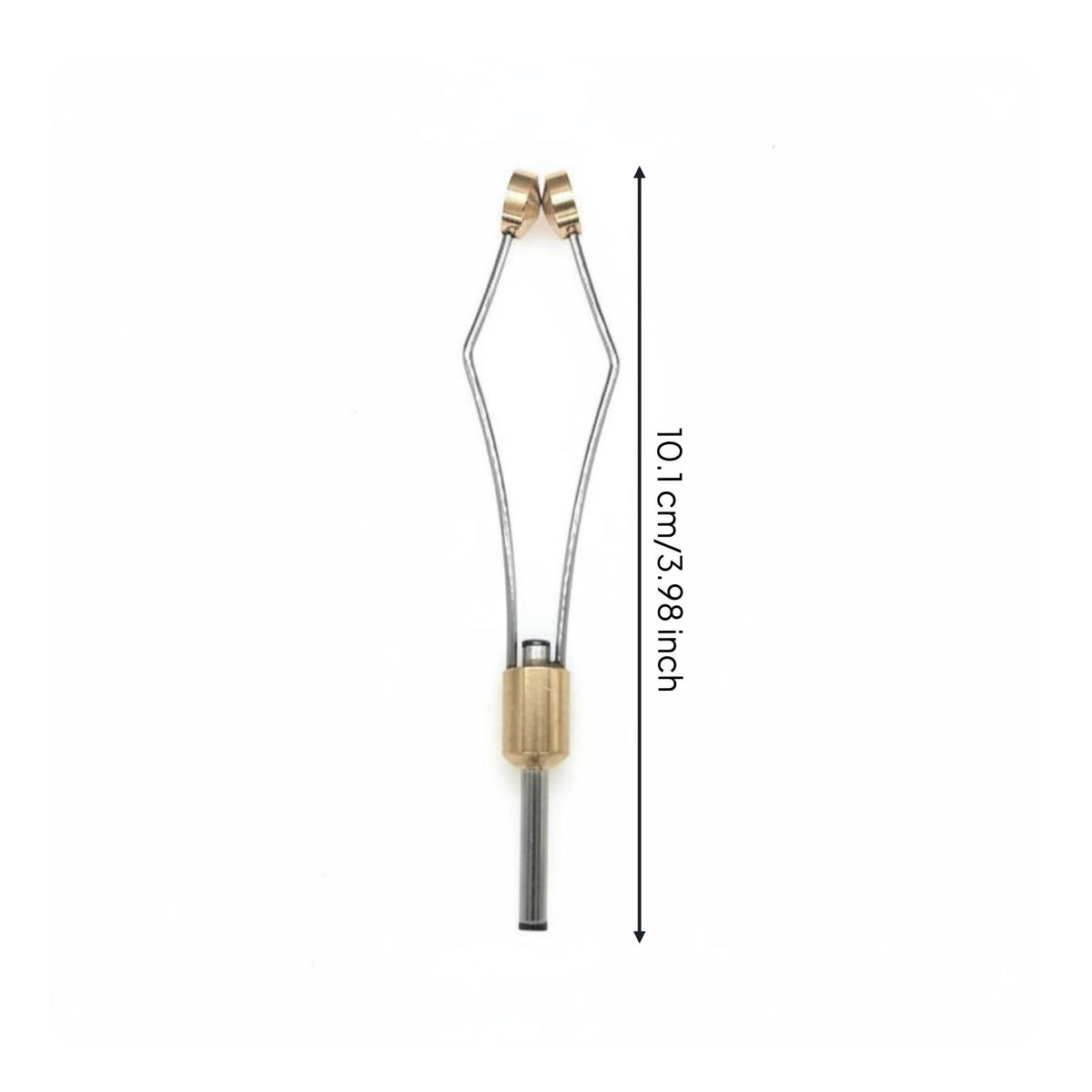 Fly Tying Thread Holder Wear-Resistant Brass Fly Tying Bobbin Fray Reducing Ceramic Tip Bobbin for Angling Supply Store Owners