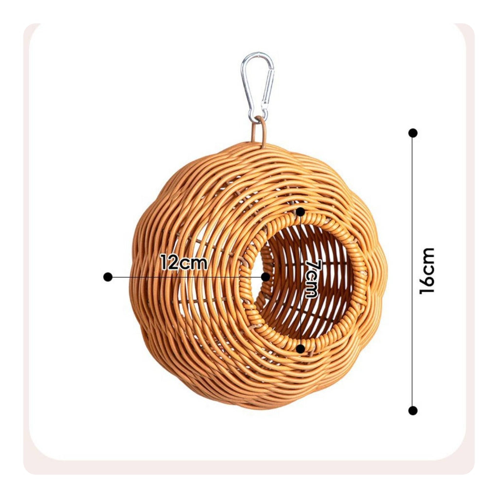 Bird Breeding Nest Breathable Parrot Nest House Year-Round