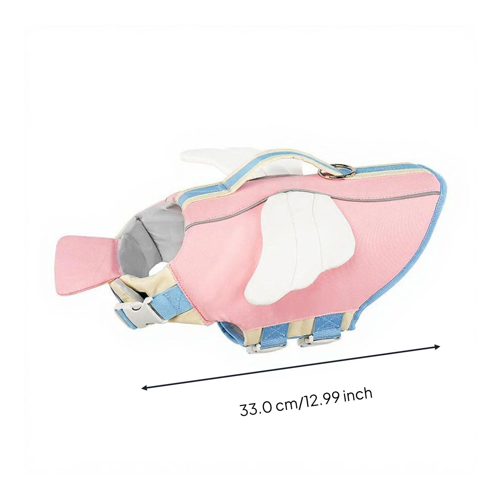High-buoyancy dog life jacket