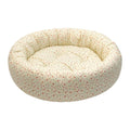 Cat Bed, Round Washable Non-Slip Mat, Cozy Calming Pet Bed
