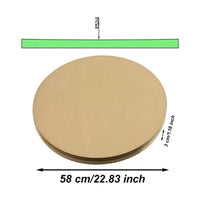 Radius Sanding Dish Thick Board Construction Radius Sanding Plate Easy to Mount