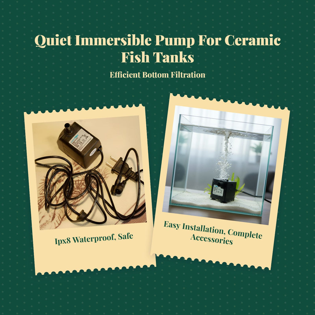 Ceramic filter desktop water circulator