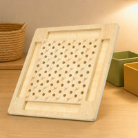 Triangular Peg Board Classic Triangle Peg Game Decorative