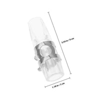 Saxophone Mouthpiece Includes Cap and Acoustic Plate Saxophone Mouthpiece Easy to Install Wind Instrument Accessory for Students