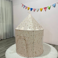 Quick-Open-up Play Tent Portable Kids Castle Playhouse Spacious for Playroom