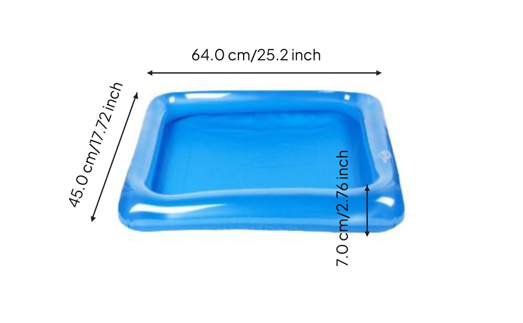 Leak-Resistant Animal Pool, Easy Clean, Portable Bowl