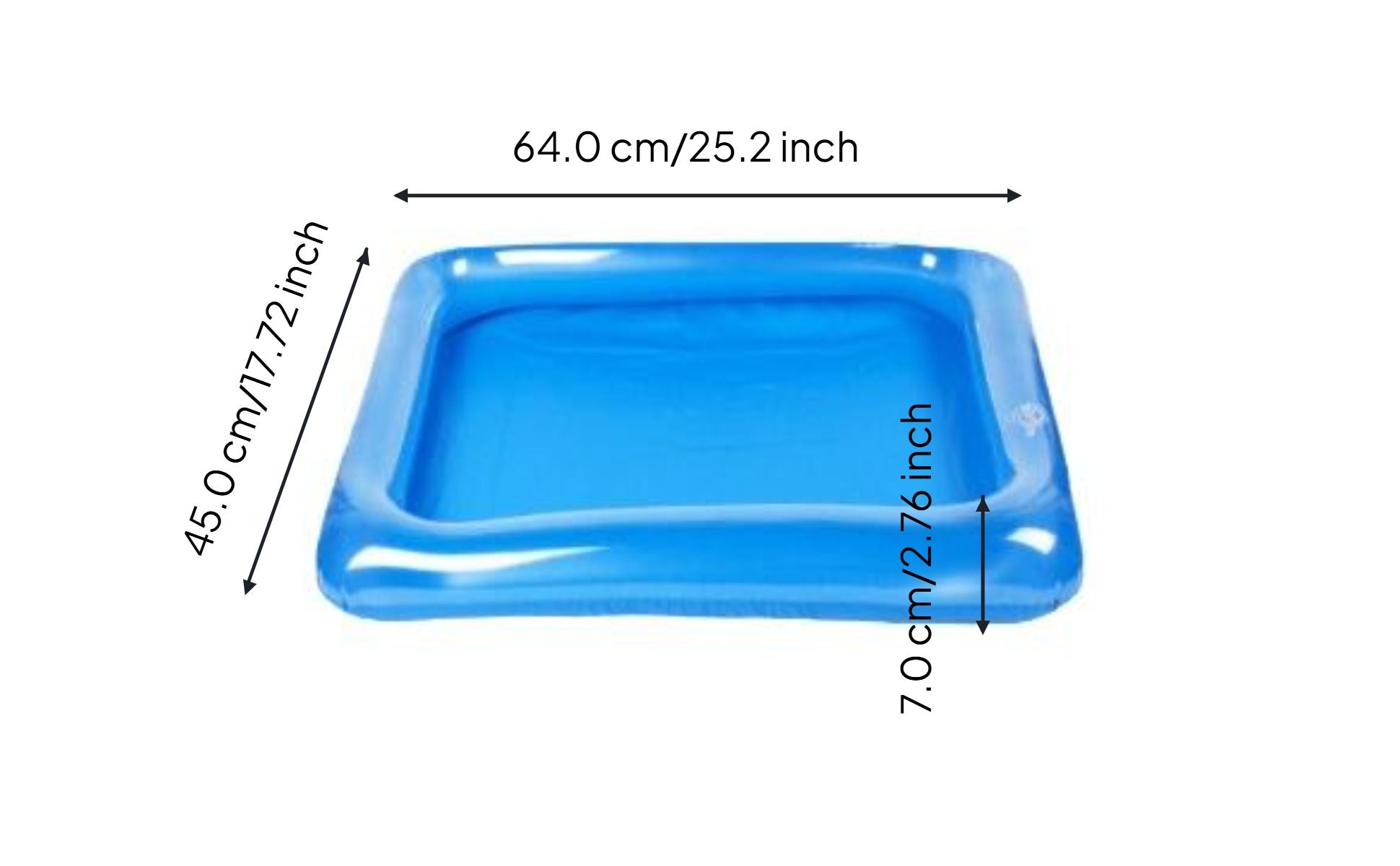 Leak-Resistant Animal Pool, Easy Clean, Portable Bowl