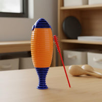Frog Guiro Different Sound Effects Children's Guiro Polished Surface