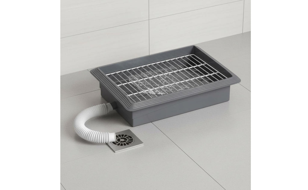 Self-Draining Dog Potty Easy to Clean Pet Training Aid Detachable Design