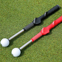 Retractable Golf Swing Coach Portable Sports Training Gear for Indoor