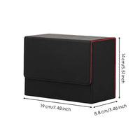 Graded Card Storage Box Soft Interior Lining Large Capacity Card Holder